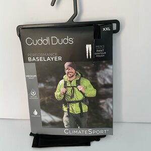 NWT Men’s Cuddl Duds baselayer pants